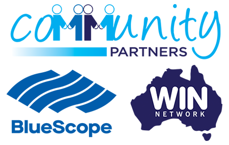 BlueScope WIN Community Logo